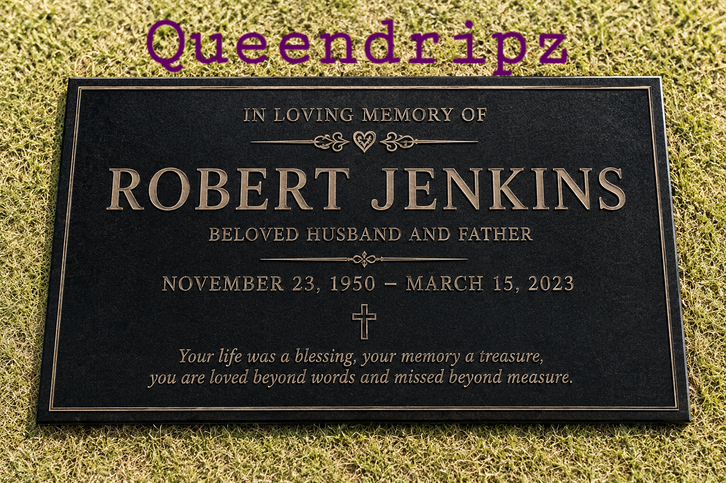 Custom Headstone (Flat)