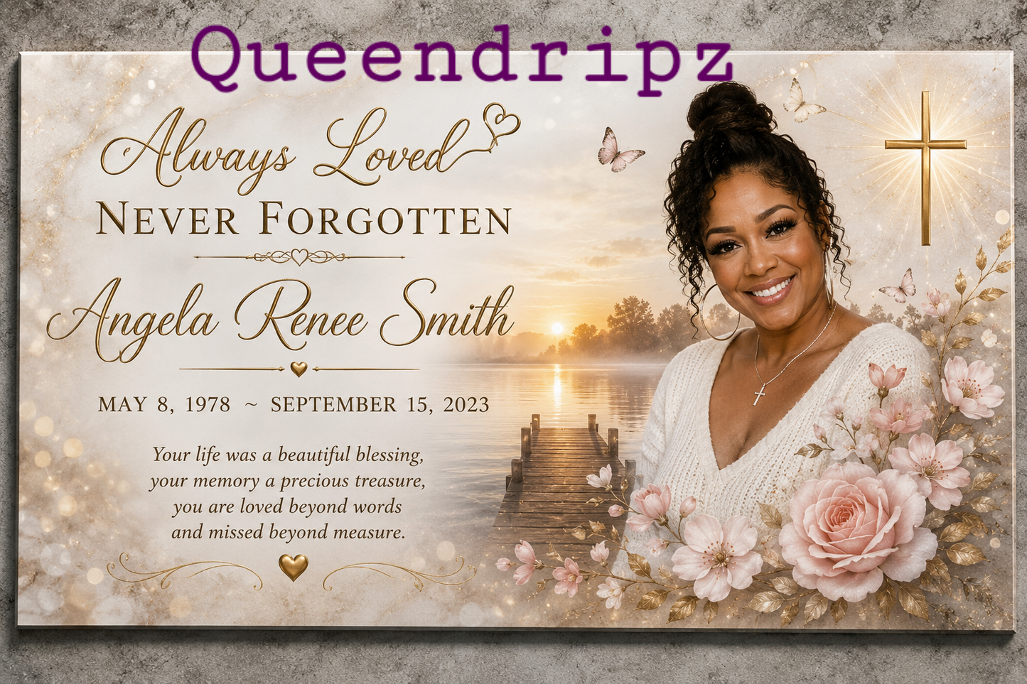 Custom Headstone (Flat)