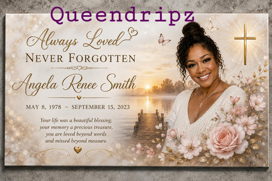 Custom Headstone (Flat)